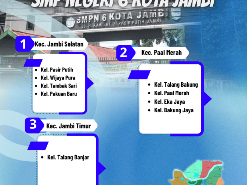 SPMB 2025 (Jalur Domisili SMP N 06)